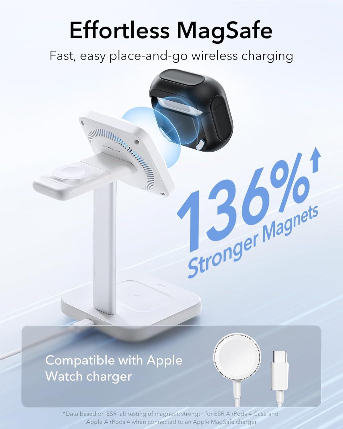 imageESR for AirPods Pro 3 Case Compatible with AirPods Pro 3rd Generation Case 2025 Compatible with MagSafe Full Drop Protection Cover with Lanyard BlackBlack