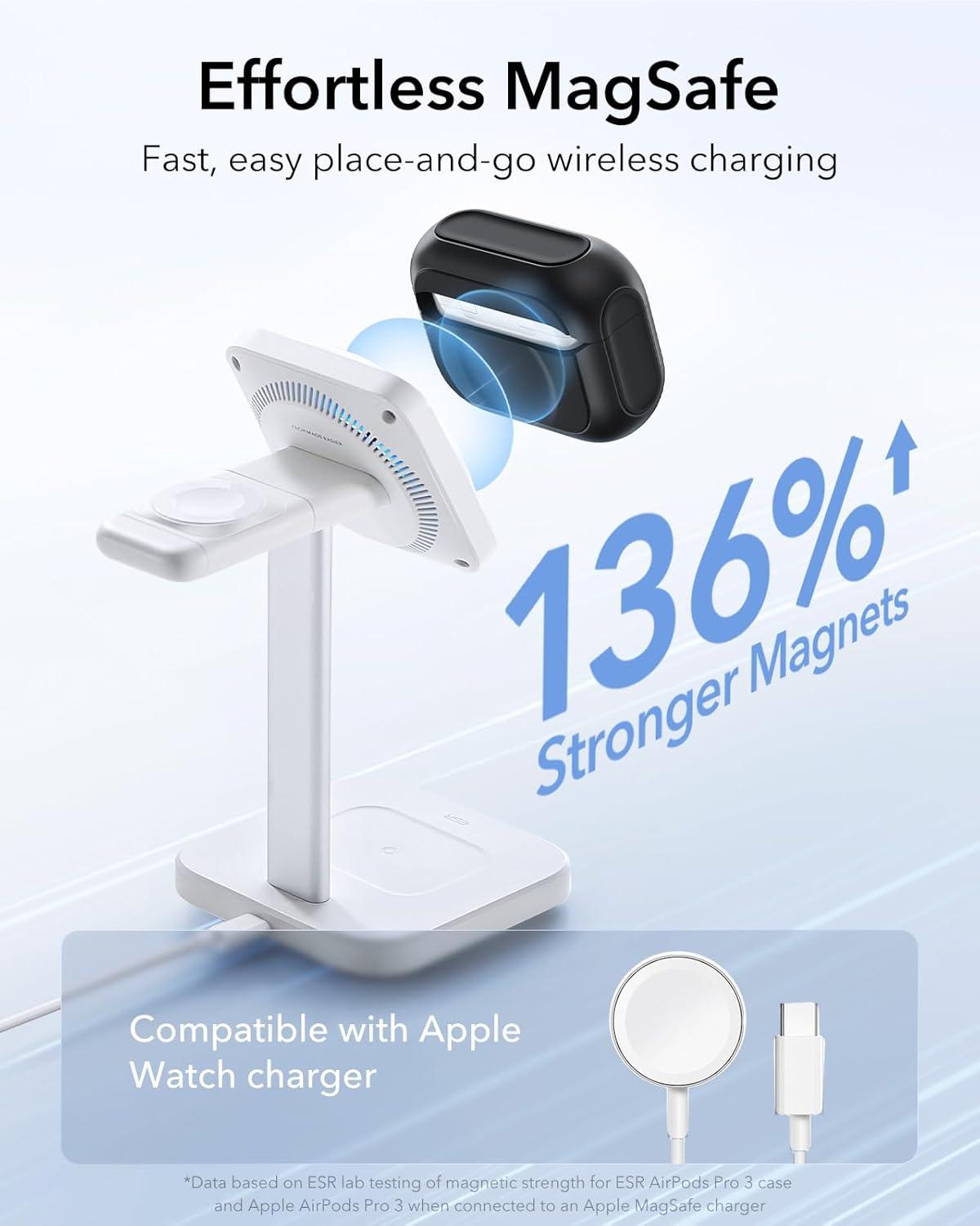 imageESR for AirPods Pro 3 Case Compatible with AirPods Pro 3rd Generation Case 2025 Compatible with MagSafe Full Drop Protection Cover with Lanyard BlackBlack