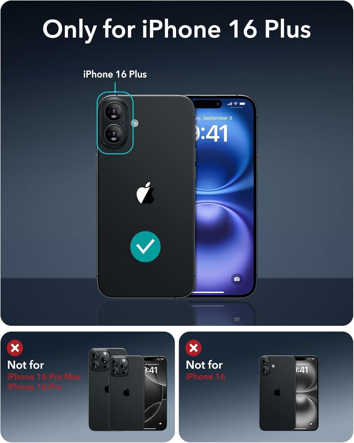 imageESR for iPhone Air Case Camera Control Compatible with MagSafe Shockproof MilitaryGrade Protection Magnetic Phone Case for iPhone 17 Air Case ClearCUltramarine