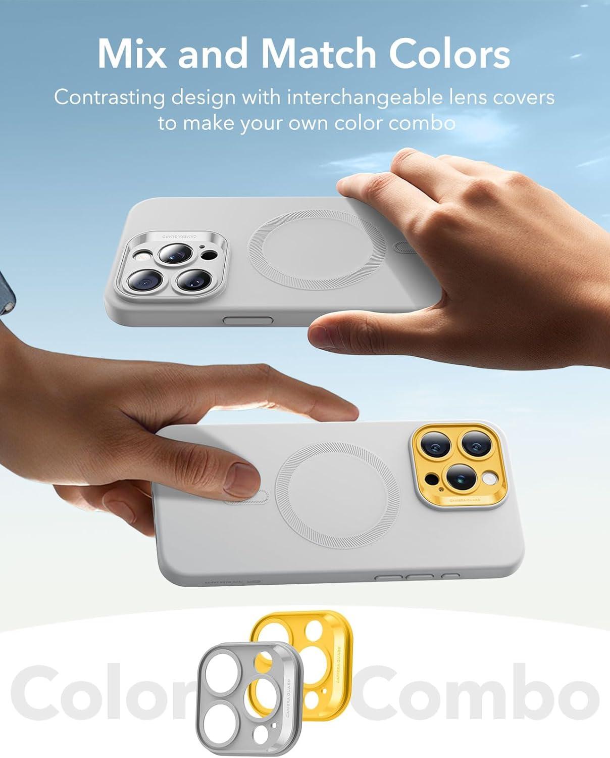 imageESR for iPhone Air Case Camera Control Compatible with MagSafe Shockproof MilitaryGrade Protection Magnetic Phone Case for iPhone 17 Air Case ClearGrey