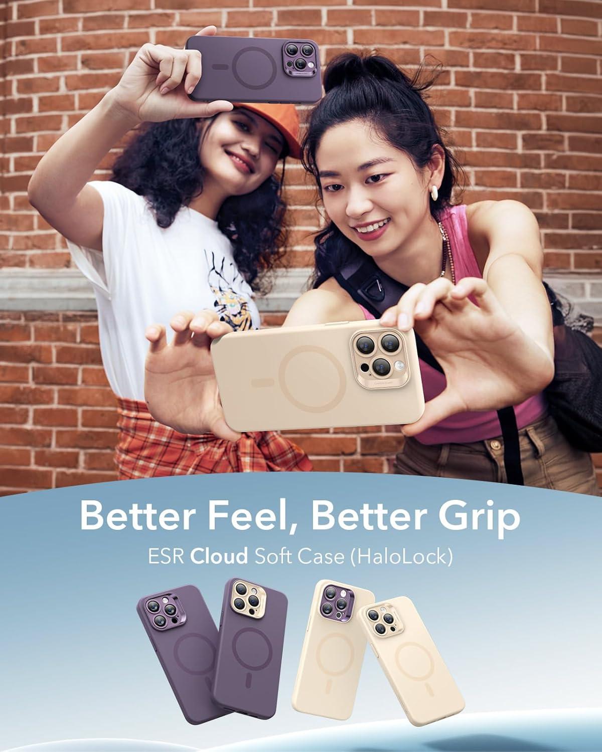 imageESR for iPhone Air Case Camera Control Compatible with MagSafe Shockproof MilitaryGrade Protection Magnetic Phone Case for iPhone 17 Air Case ClearPurple