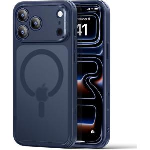 ESR for iPhone 17 Pro Max Case, Camera Control, Compatible with MagSafe, Shockproof Military-Grade Protection, Magnetic Phone Case for iPhone 17 Pro Max, Classic Hybrid Case, Frosted Blue