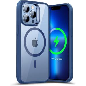 ESR for iPhone Air Case, Camera Control, Compatible with MagSafe, Shockproof Military-Grade Protection, Magnetic Phone Case for iPhone 17 Air Case, Clear(B-Clear Blue)