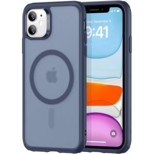 ESR for iPhone Air Case, Camera Control, Compatible with MagSafe, Shockproof Military-Grade Protection, Magnetic Phone Case for iPhone 17 Air Case, Clear(C-Frosted Blue)