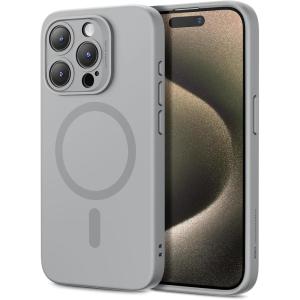 ESR for iPhone Air Case, Camera Control, Compatible with MagSafe, Shockproof Military-Grade Protection, Magnetic Phone Case for iPhone 17 Air Case, Clear(Grey)
