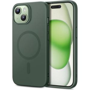 ESR for iPhone Air Case, Camera Control, Compatible with MagSafe, Shockproof Military-Grade Protection, Magnetic Phone Case for iPhone 17 Air Case, Clear(Green)