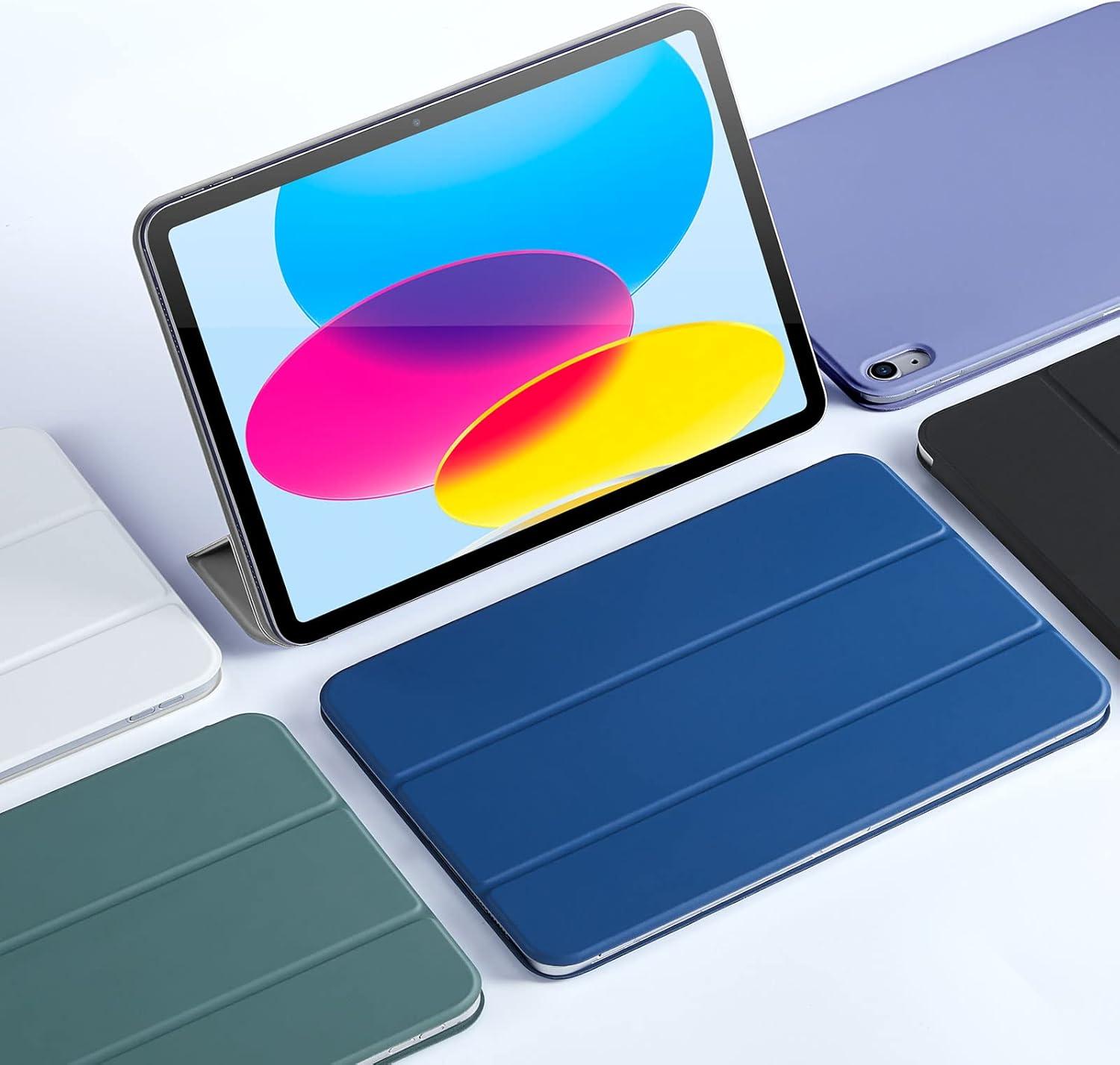 imageESR for iPad A16 11th10th Generation Case20252022109 Inch Convenient Magnetic Attachment TwoWay Trifold Stand Lightweight Protection Auto SleepWake Rebound Series BlackGreen