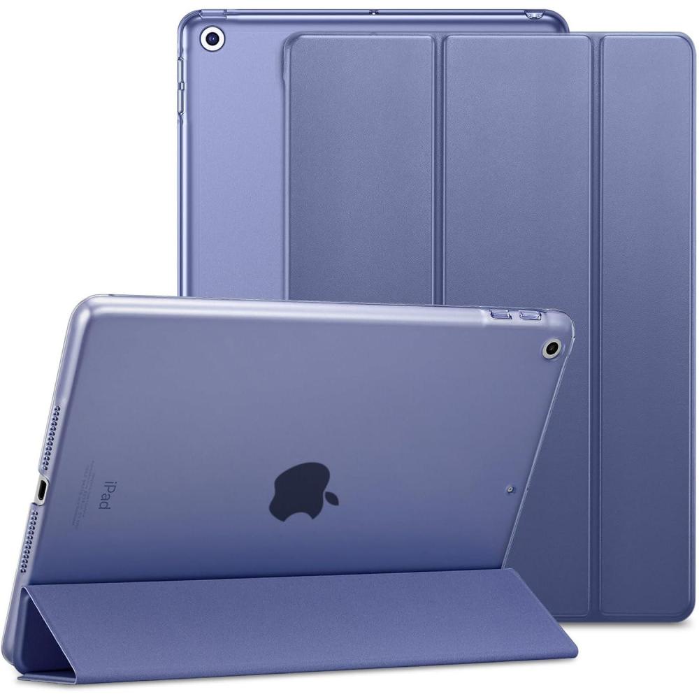 imageESR for iPad 9th Generation case2021iPad 8th Generation case2020iPad 7th Generation case2019 Lightweight Hard CaseAuto SleepWake Ascend Series case for iPad 102 Inch BluePurple