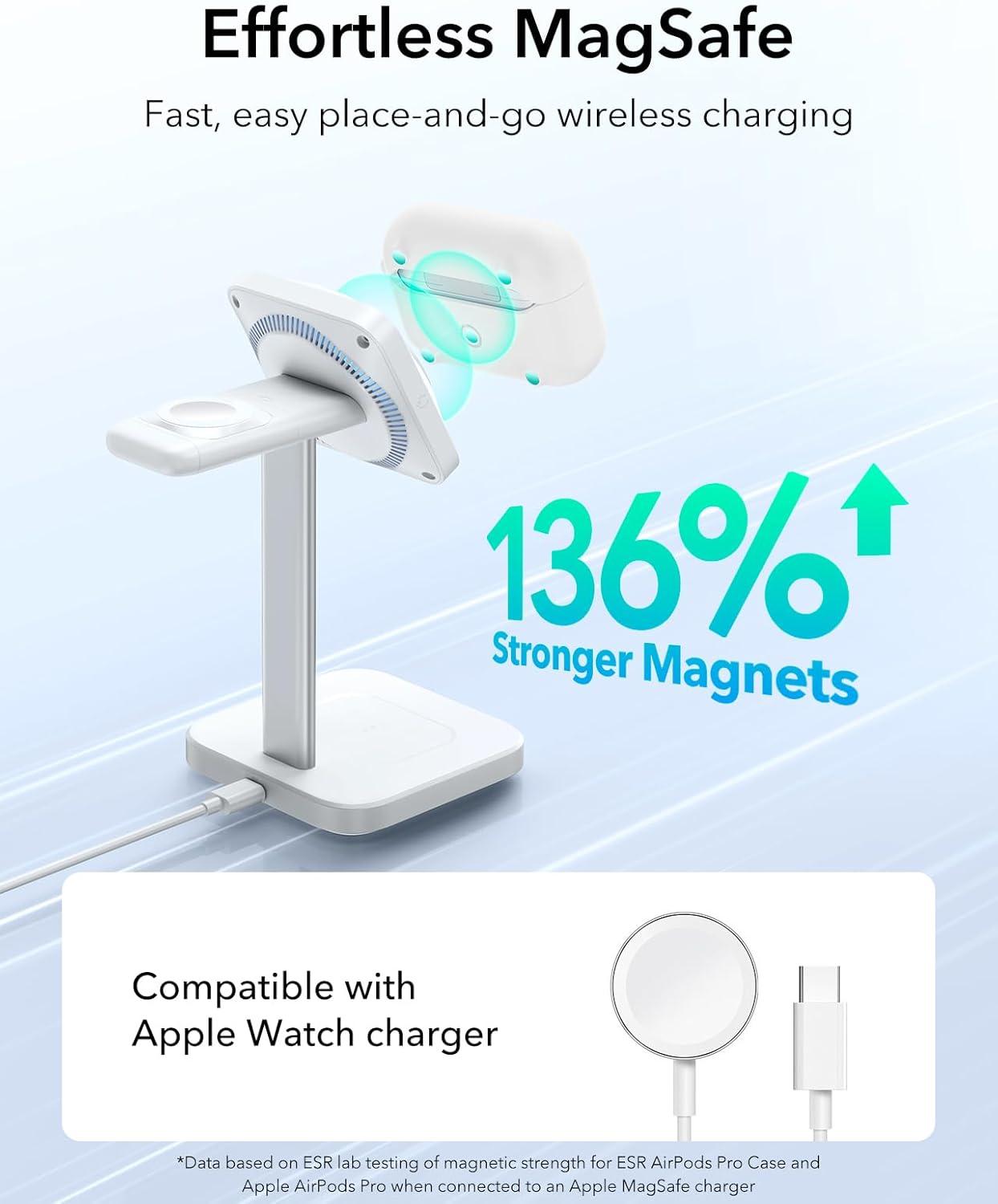 imageESR for AirPods Pro 2 Case Compatible with Airpods Pro Case 2nd 1st Generation 202320222019 Compatible with MagSafe Full Drop Protection Cover with Lanyard Black 2023 2022 2019 with LanyardBWhite