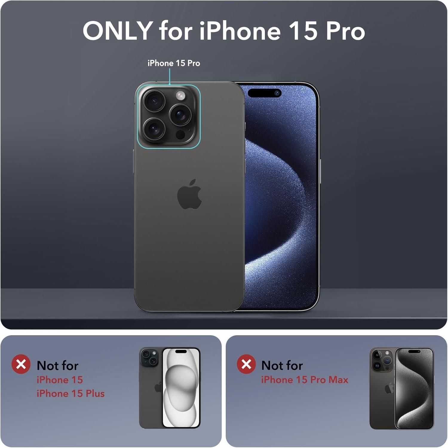 imageESR for iPhone 14 Pro Max Case with Stand Compatible with MagSafe FullBody MilitaryGrade Drop Proof Case with Builtin 9H Tempered Glass Screen Protector Armor Series Clear BlackClear Grey Stand