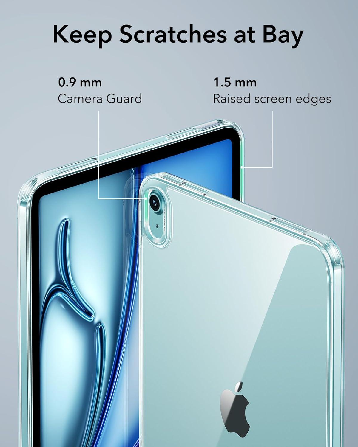 imageESR for iPad Pro 129 Case 129 inch iPad Pro case 20222021 6th5th Generation Thin and Lightweight Yellowing Resistant Hard Back Supports Pencil 2 Classic Series ClearClear