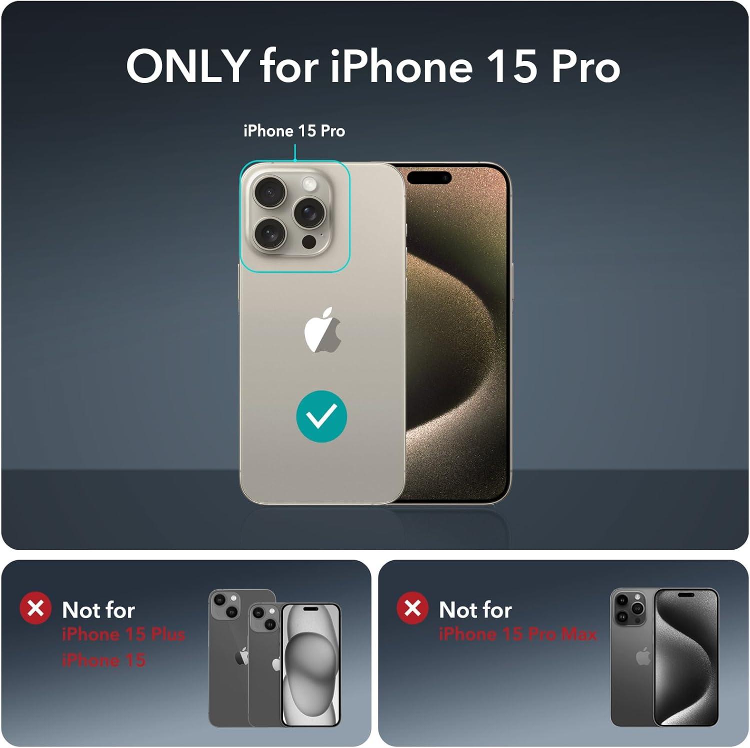 imageESR for iPhone 14 Pro Max Case Compatible with MagSafe FullBody MilitaryGrade Drop Proof Case for iPhone 14 Pro Max with Builtin 9H Tempered Glass Screen Protector Clear BlackClear Pink