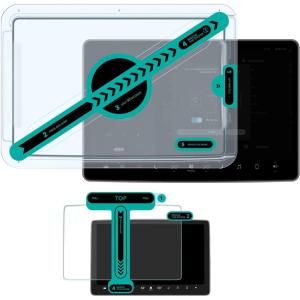 ESR Tempered Glass Screen Protector for Tesla Model Y (2025-2020), Tesla Model 3 (2023-2017), 15” Touchscreen Protector, 9H Glass Matte Film Accessories with Alignment Kit, Anti Glare, Bubble Free(Tesla Model 3 Highland 2024_SET)