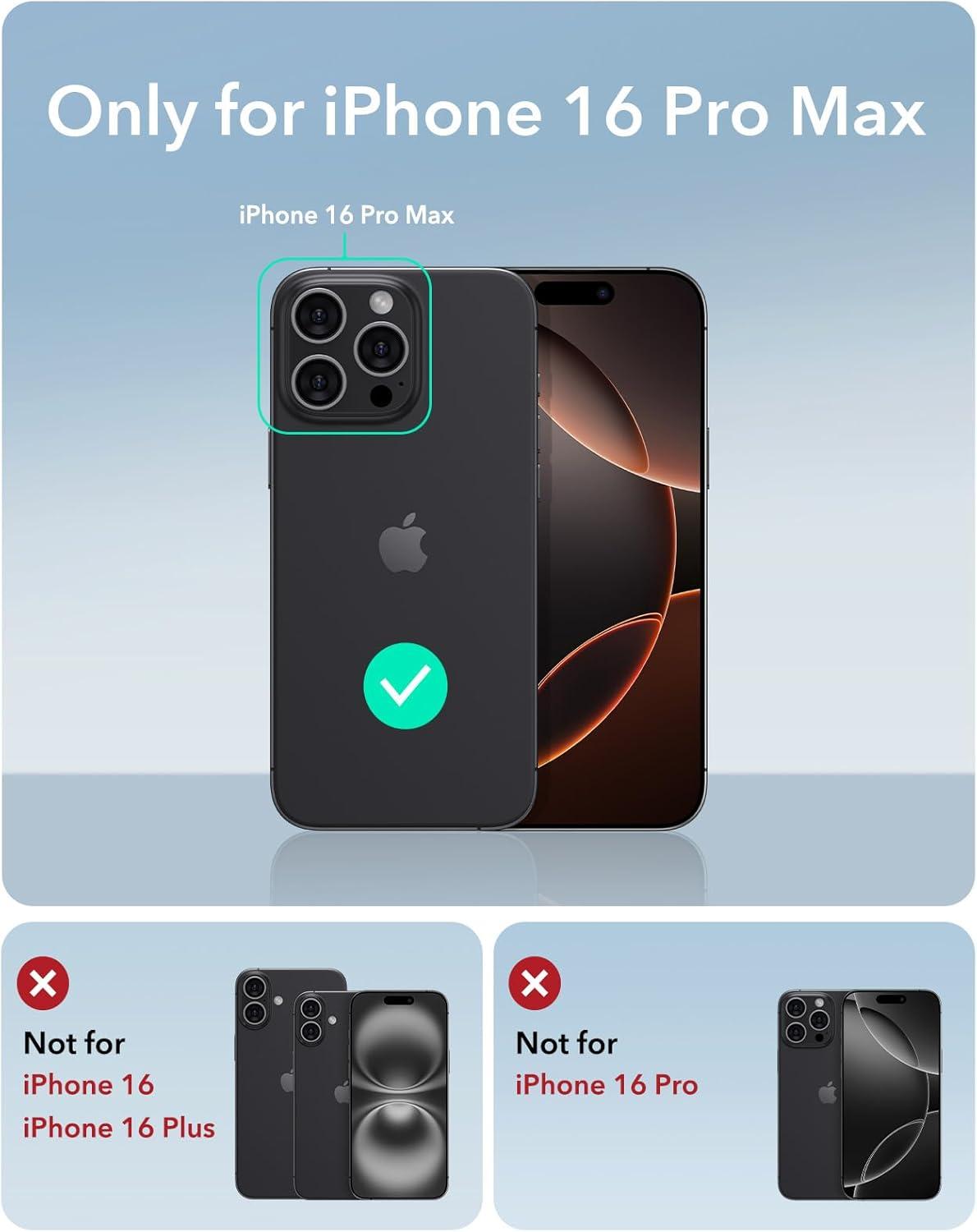 imageESR for iPhone 16 Plus Case Compatible with MilitaryGrade Protective Case Builtin Stash Stand Phone Case ScratchResistant Back Cover Classic Series Clear GreenCFrosted Pink