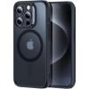 imageESR for iPhone 15 Pro Case Translucent Matte Case Compatible with MagSafe MilitaryGrade Protection Classic Series Frosted Black