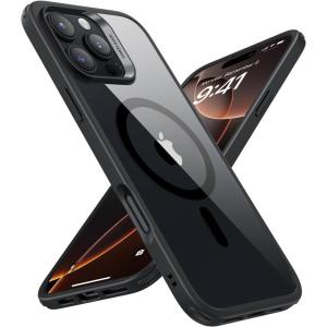 ESR for iPhone 16 Pro Max Case (4 in 1) Set, Translucent Matte Case with Screen Protector, Compatible with MagSafe, Military-Grade Protection, Classic Series,Frosted Black