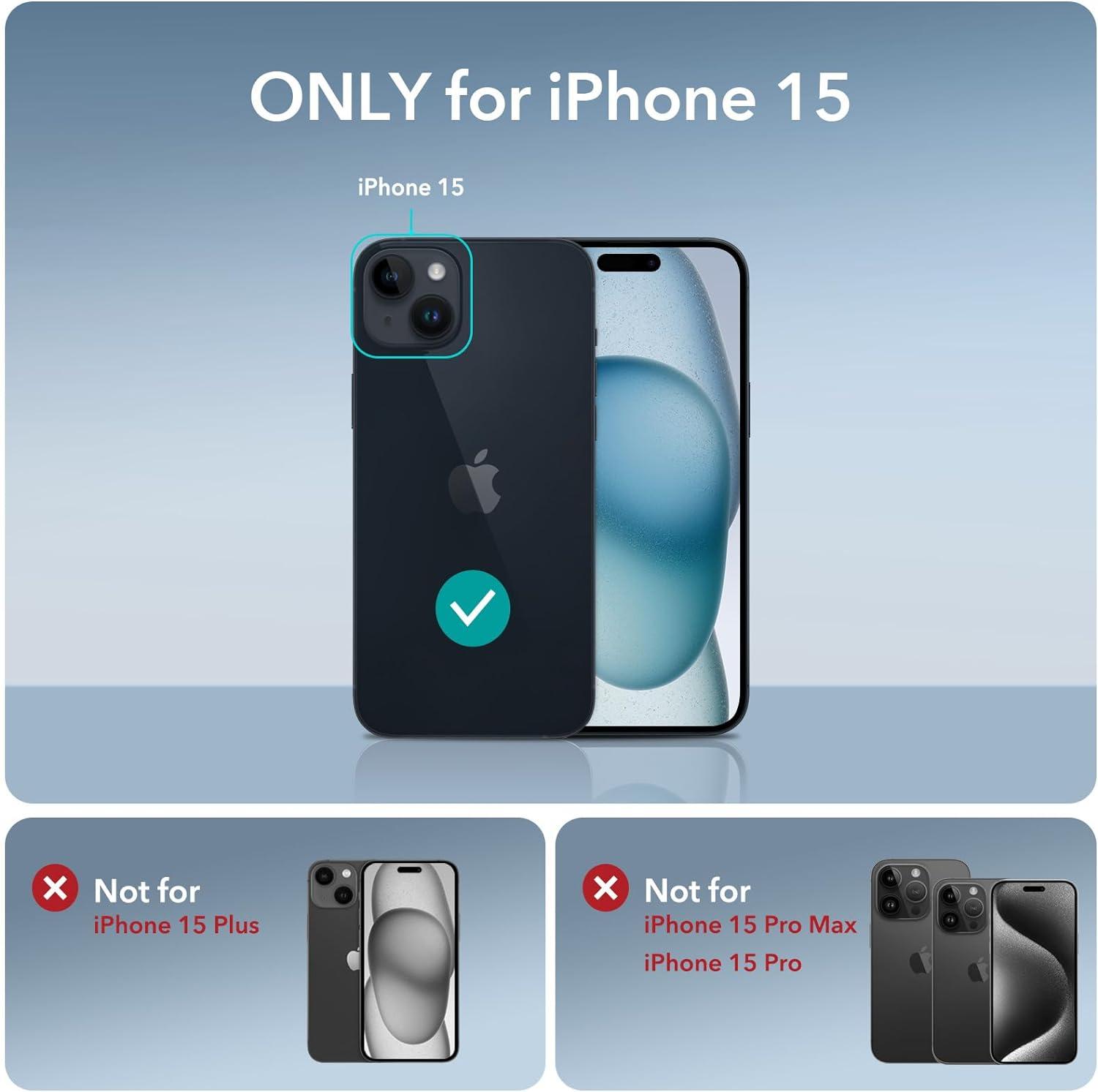 imageESR for iPhone 12iPhone 12 Pro Case MilitaryGrade Protection Shockproof AirGuard Corners YellowingResistant Back Air Armor ClearBClear