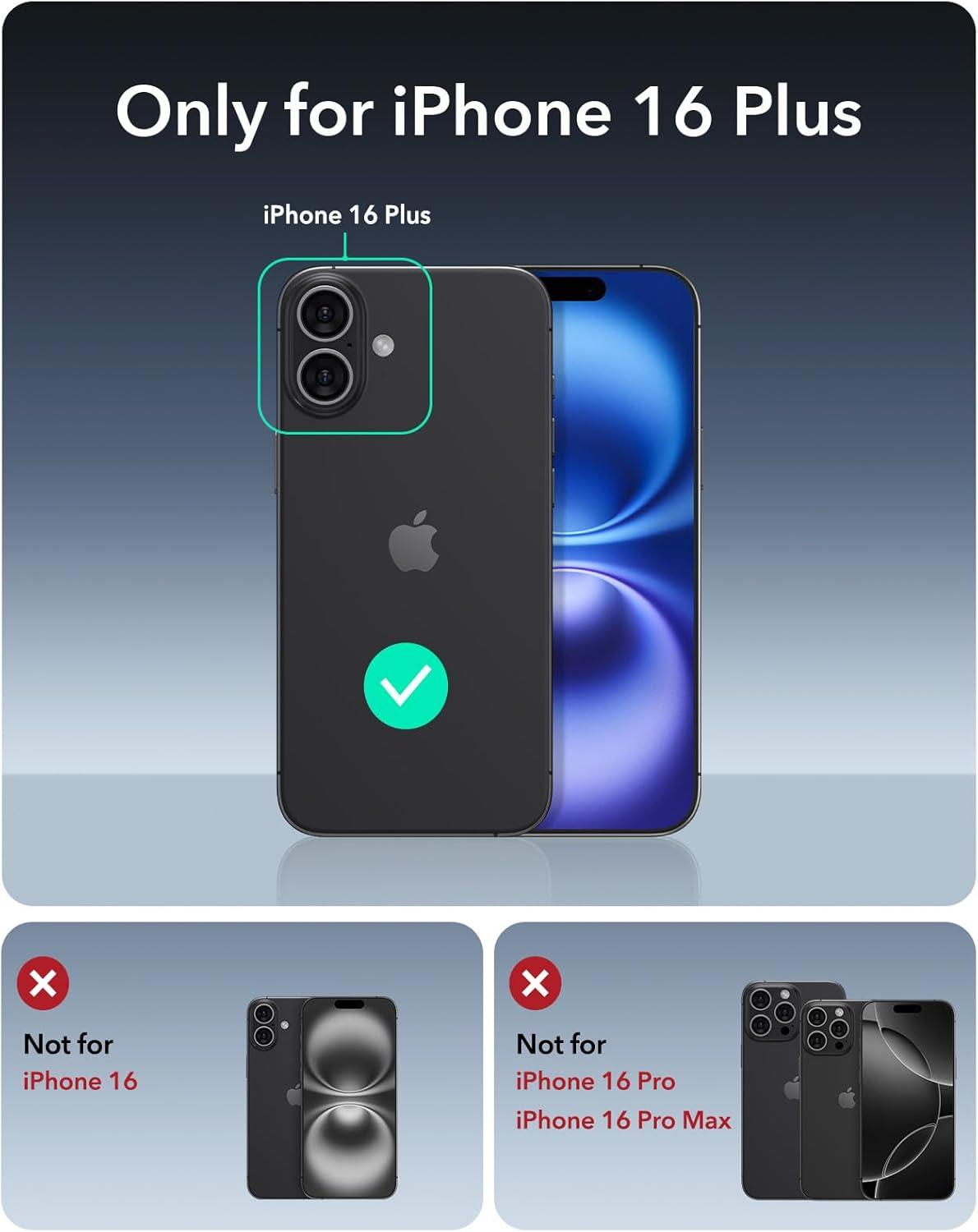 imageESR for iPhone 13 Pro Case with Stand 23 ft MilitaryGrade Drop Protection Heavy Duty Magnetic Phone Case Compatible with MagSafe Accessories Cyber Series BlackACamera ControlLight Blue