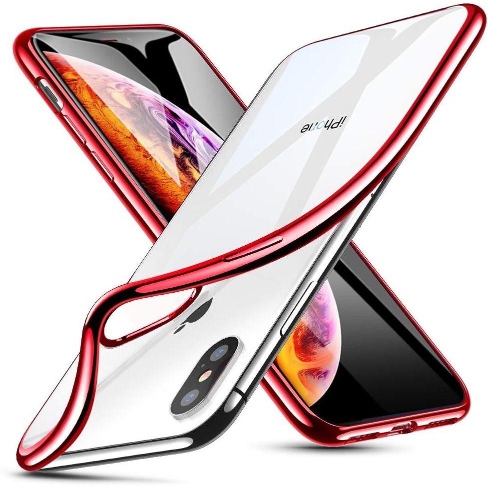 imageESR Essential Zero for iPhone 11 Pro Max Case Slim Clear Soft TPU Flexible Silicone Cover for iPhone 11 Pro Max 65Inch 2019 Rose Gold Frame