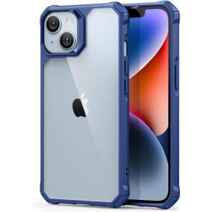 ESR for iPhone 12/iPhone 12 Pro Case, Military-Grade Protection, Shockproof Air-Guard Corners, Yellowing-Resistant Back, Air Armor, Clear(B-Clear Blue)