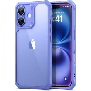 ESR for iPhone 12/iPhone 12 Pro Case, Military-Grade Protection, Shockproof Air-Guard Corners, Yellowing-Resistant Back, Air Armor, Clear(B-New Clear Blue)