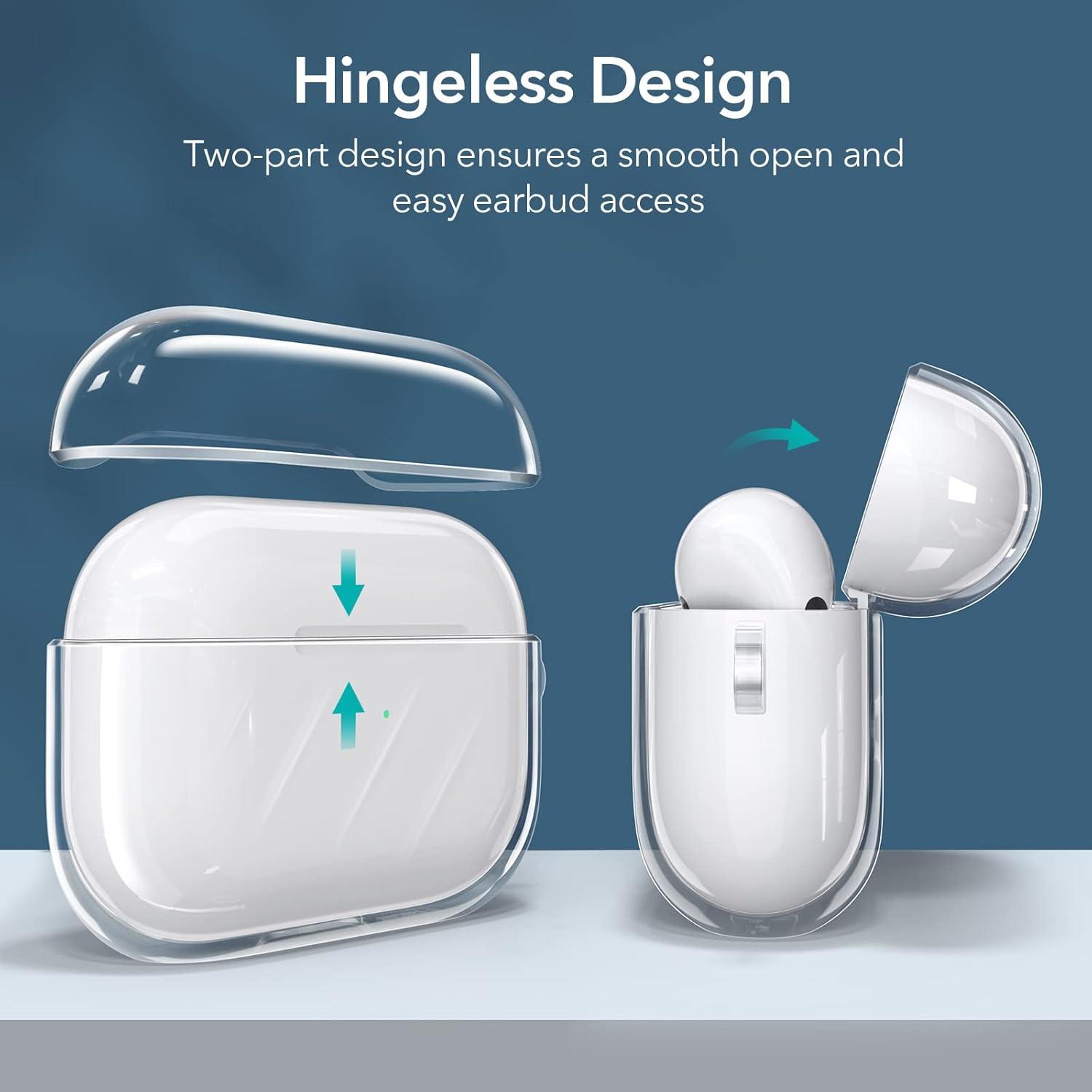 imageESR Air Ripple Carrying Case Compatible with AirPods Pro Clear