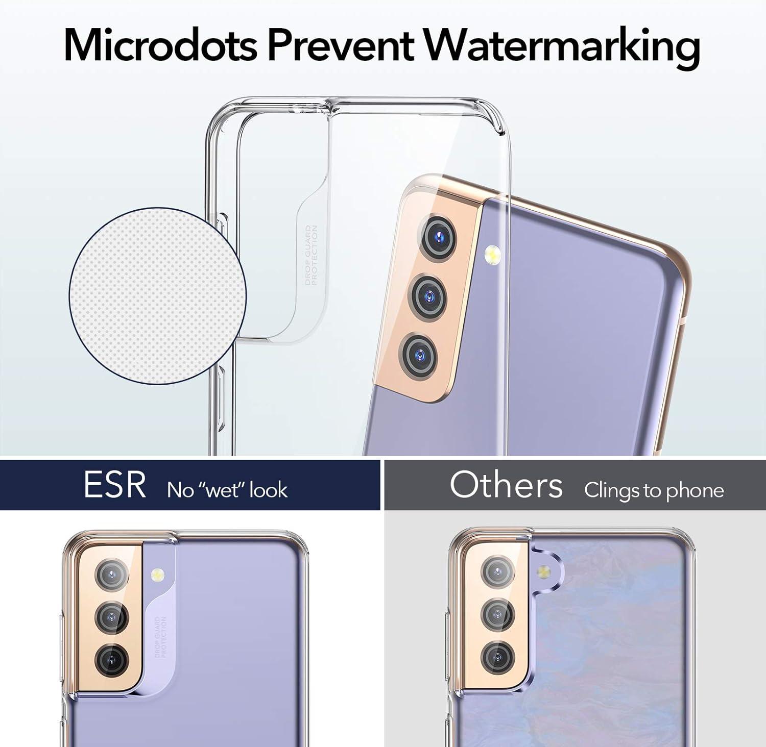 imageESR Metal Kickstand Case Compatible with Samsung Galaxy S21Clear