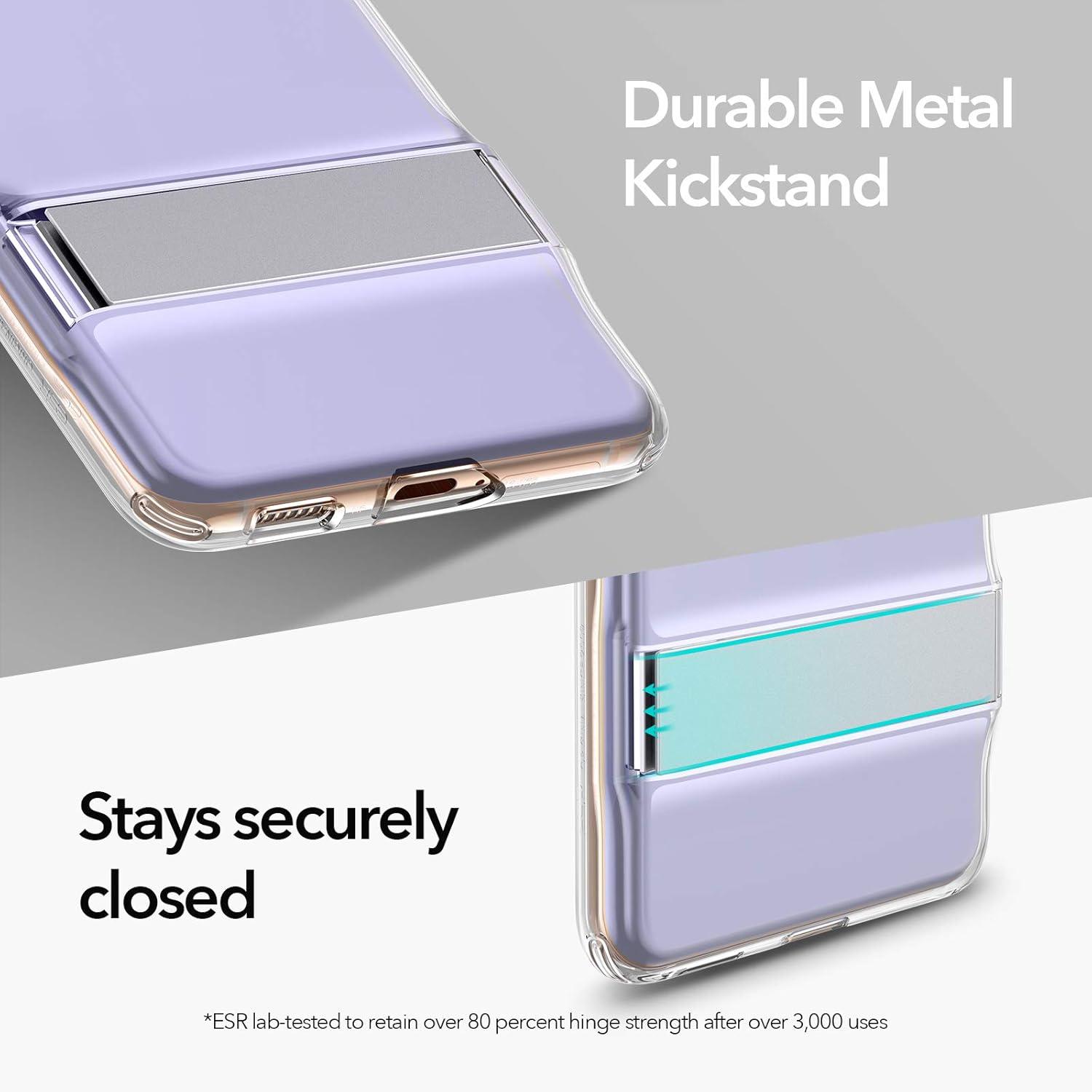 imageESR Metal Kickstand Case Compatible with Samsung Galaxy S21Clear