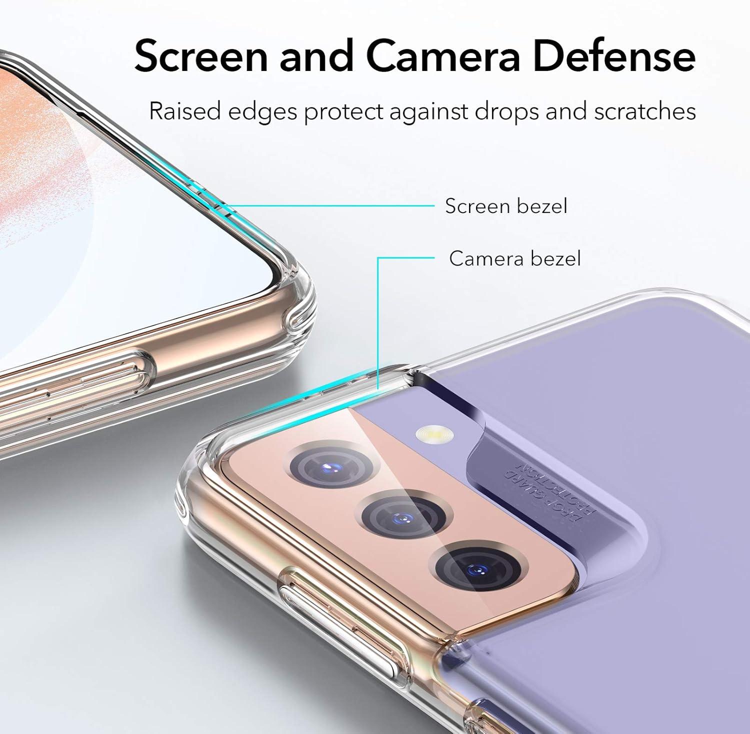 imageESR Metal Kickstand Case Compatible with Samsung Galaxy S21Clear