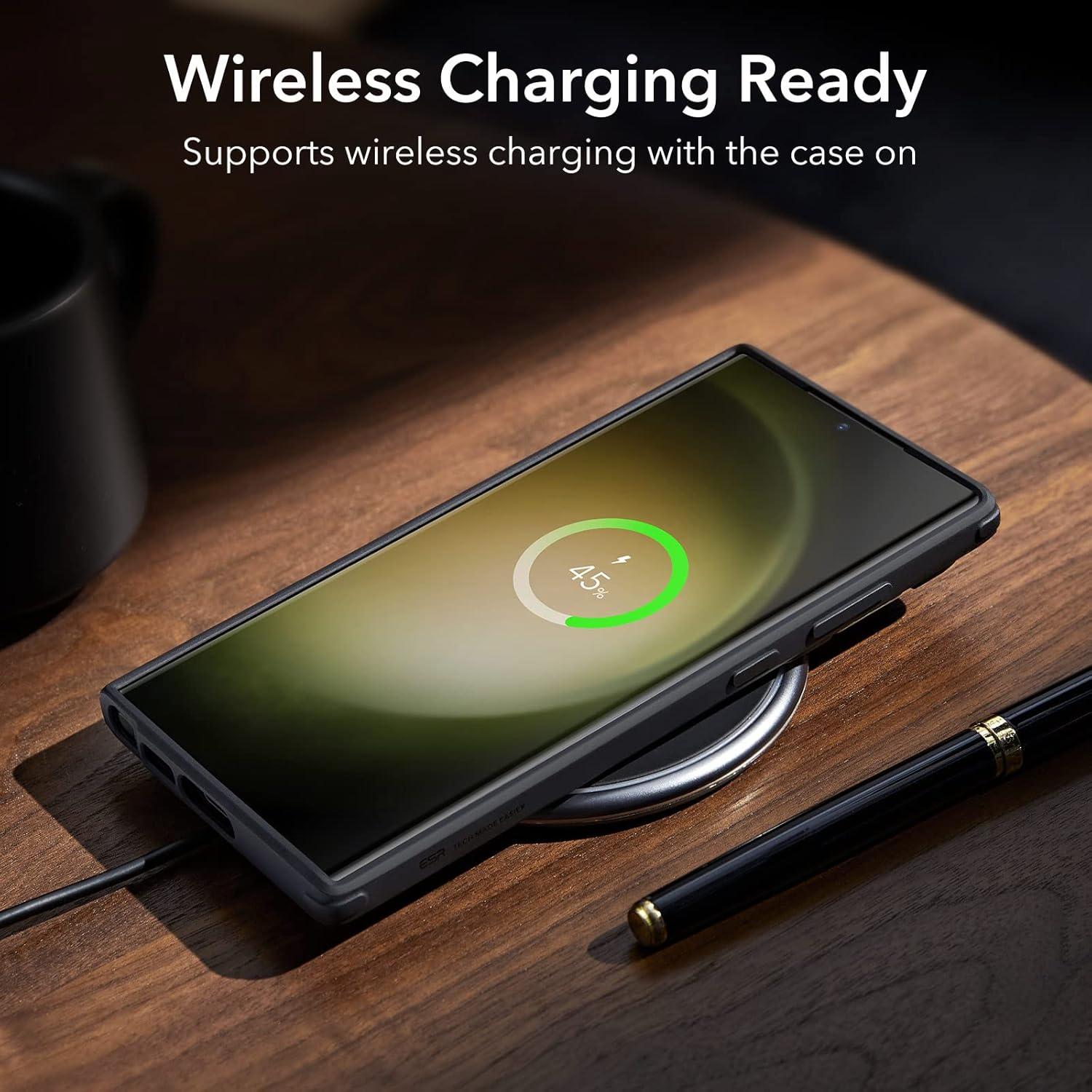 imageESR for Samsung Galaxy S23 Ultra Case S23 Ultra Phone Case with Classic Stand Builtin Camera Ring Stand MilitaryGrade Protection Case for Samsung S23 Ultra Classic Kickstand Case Clear Black