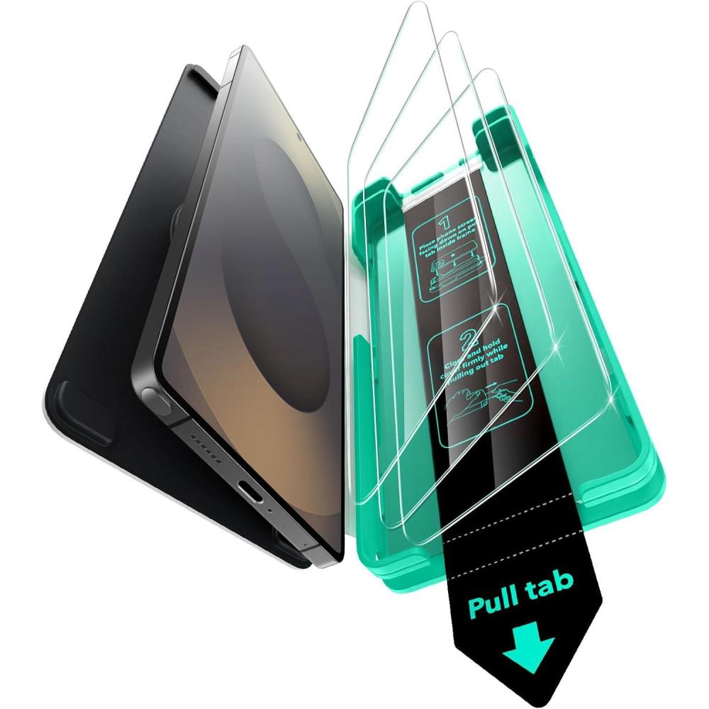 imageESR 3 Pack for Samsung Galaxy S25 Ultra Screen Protector 9H Hardness HD Tempered Glass with Easy Installation UltraFit tray for Galaxy S25 Ultra 69 Case Friendly  9H Hardness HD Tempered Glass Easy Installation 69 Case FriendlyClear 3pcs