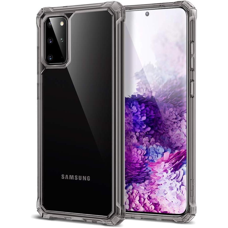 imageESR for Samsung Galaxy S20 Plus Case 67Inch Air Armor Case with MilitaryGrade Drop Protection ScratchResistant Shockproof Bumper ShockAbsorbing Slim Phone Cover Galaxy S20 Plus Case Black