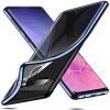 imageESR Essential Crown Case Compatible with The Samsung Galaxy S10 Clear Slim Soft TPU Cover Case Compatible for The Samsung Galaxy S10 2019 Blue Frame