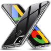 imageESR Google Pixel 4a Case 9H TemperedGlass Back Cover MilitaryGrade Drop Protection ScratchResistant Flexible TPU Bumper Hybrid Case Shockproof Slim Phone Cover Clear
