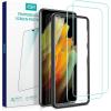 imageESR for Samsung Galaxy S21 Screen Protector 2pcs HD Tempered Glass with Easy Installation Frame for Samsung Galaxy S21 MilitaryGrade Protection Ultra Tough Scratch Resistant