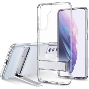 ESR Metal Kickstand Case Compatible with Samsung Galaxy S21 Plus,Clear