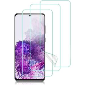 ESR TPU Screen Protector Compatible with Samsung Galaxy S20 [2-Pack + 1 Extra for Practice] [Full-Coverage Liquid Skin] [Easy Installation Kit] for the Galaxy S20