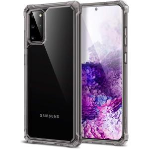 ESR for Samsung Galaxy S20 Plus Case (6.7-Inch), Air Armor Case with Military-Grade Drop Protection, Scratch-Resistant Shockproof Bumper Shock-Absorbing Slim Phone Cover, Galaxy S20 Plus Case, Black