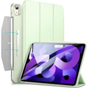 ESR for iPad Air 11 Inch Case (2025) M3/M2, iPad Air 7th/6th/5th/4th Gen Case (2024/2022/2020) 10.9 Inch, Trifold Smart Cover, Auto Sleep and Wake, Slim and Lightweight, Grey(Mint Green)