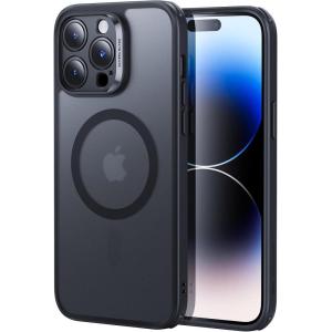 ESR for iPhone 14 Pro case, Translucent Matte Case, Compatible with MagSafe, Military-Grade Protection, Classic Series, Frosted Black