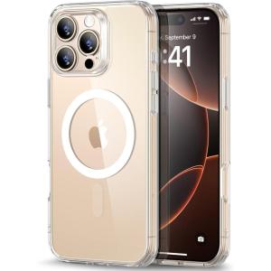 ESR for iPhone 16 Pro Max Case (4 in 1) Set, Translucent Matte Case, Compatible with MagSafe, Military-Grade Protection, Classic Series,Clear