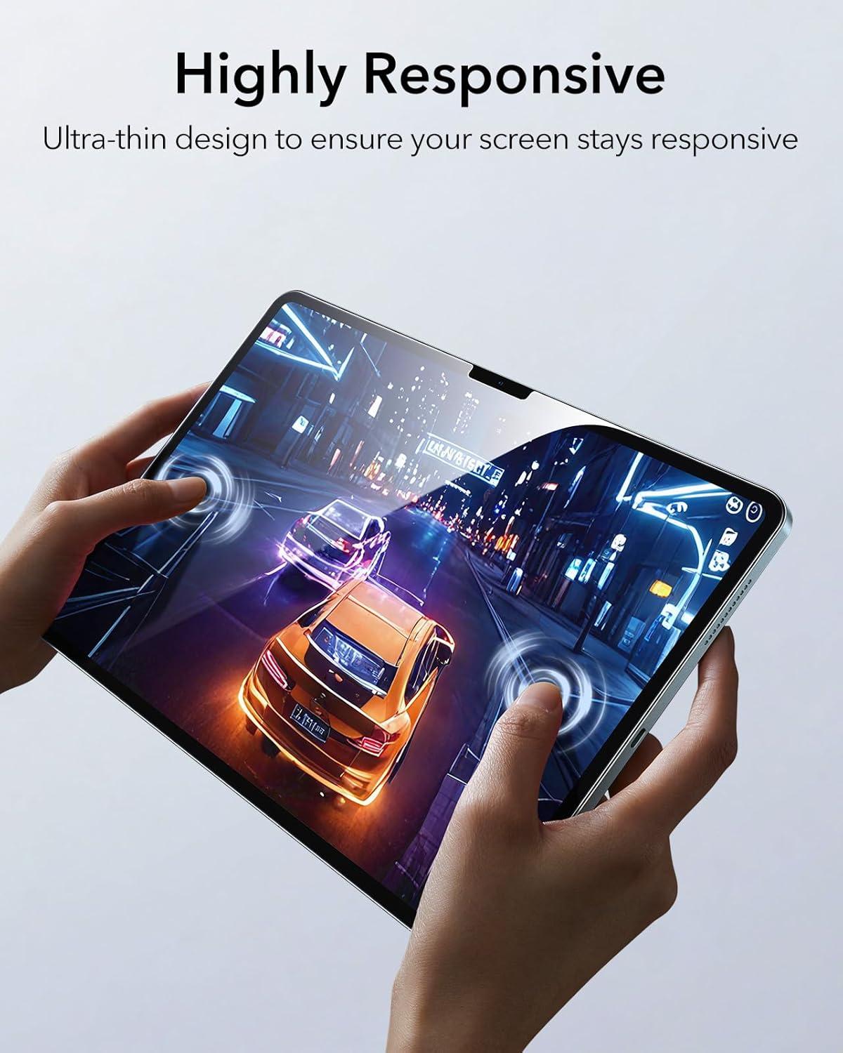 imageESR for iPad Air 13 Inch Case 20252024 M3M2 2 Pack Screen Protector for iPad Air 13 Inch M3M2 7th6th Gen 20252024