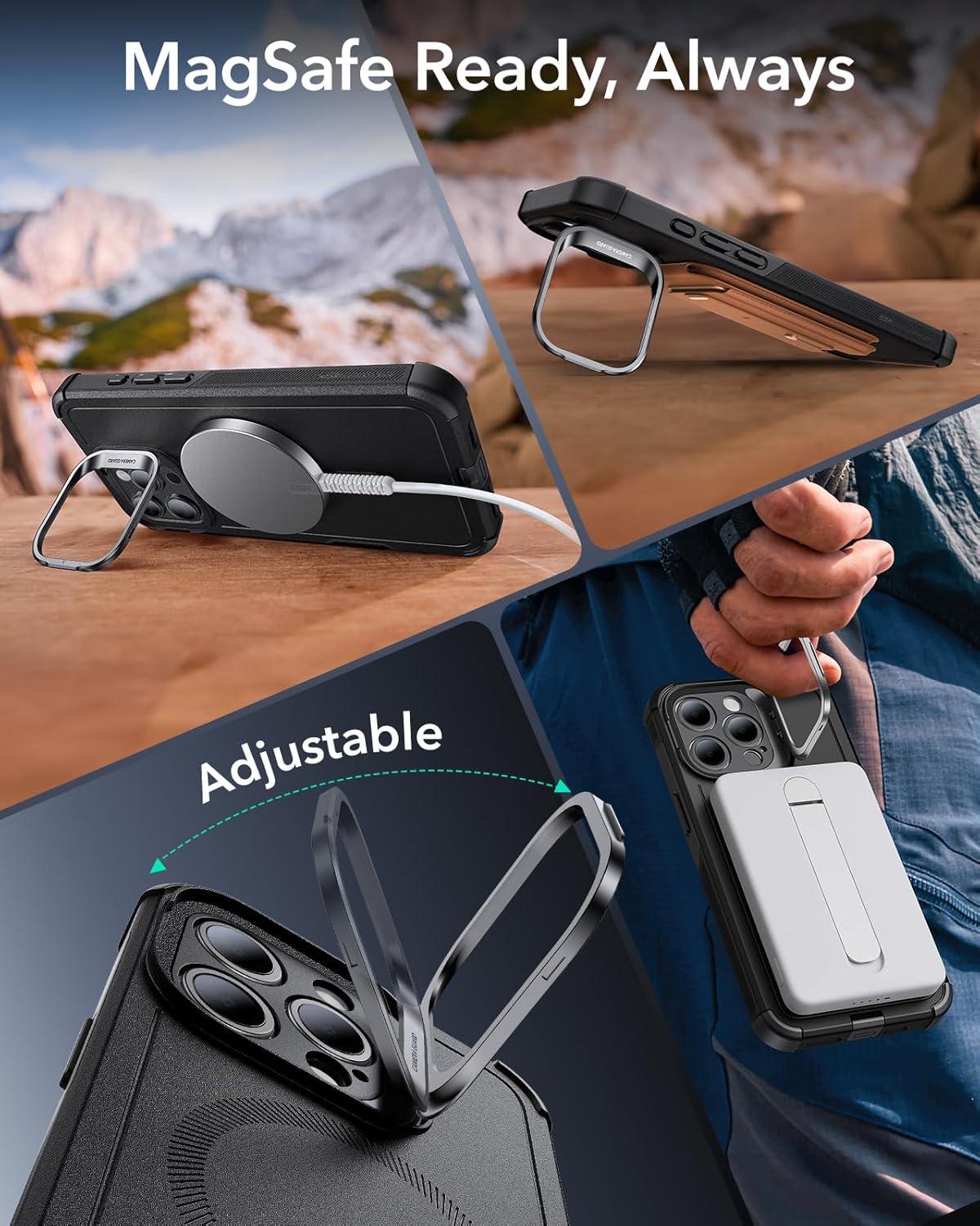 imageESR for iPhone 15 Pro Case with Screen Protector