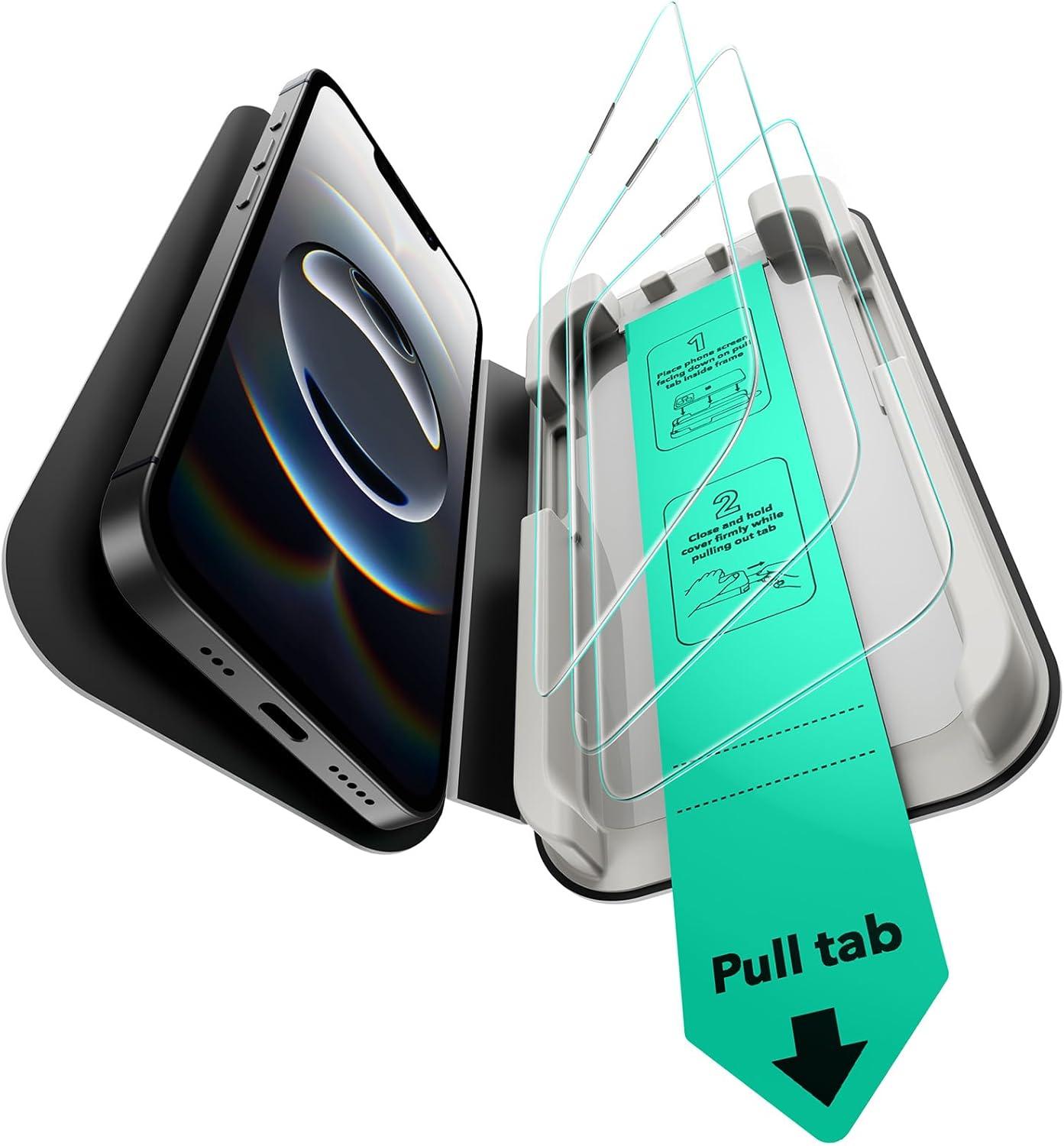 imageESR for iPhone 16e Case 3 Pack Screen Protector