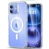 imageESR for iPhone 16 Case 4 in 1 Set Translucent Matte Case Compatible with MagSafe MilitaryGrade Protection Classic SeriesClear