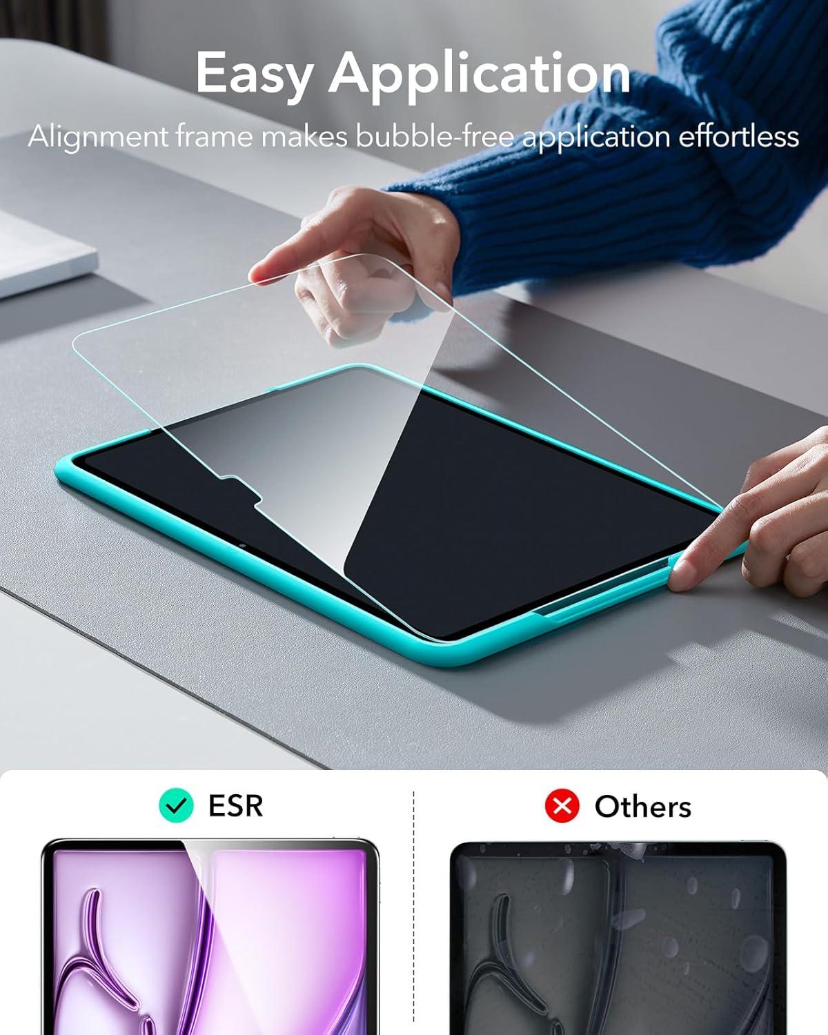 imageESR 2 Pack Screen Protector for iPad Air 13 Inch M3M2 7th6th Generation 20252024PaperFeel Magnetic Screen Protector
