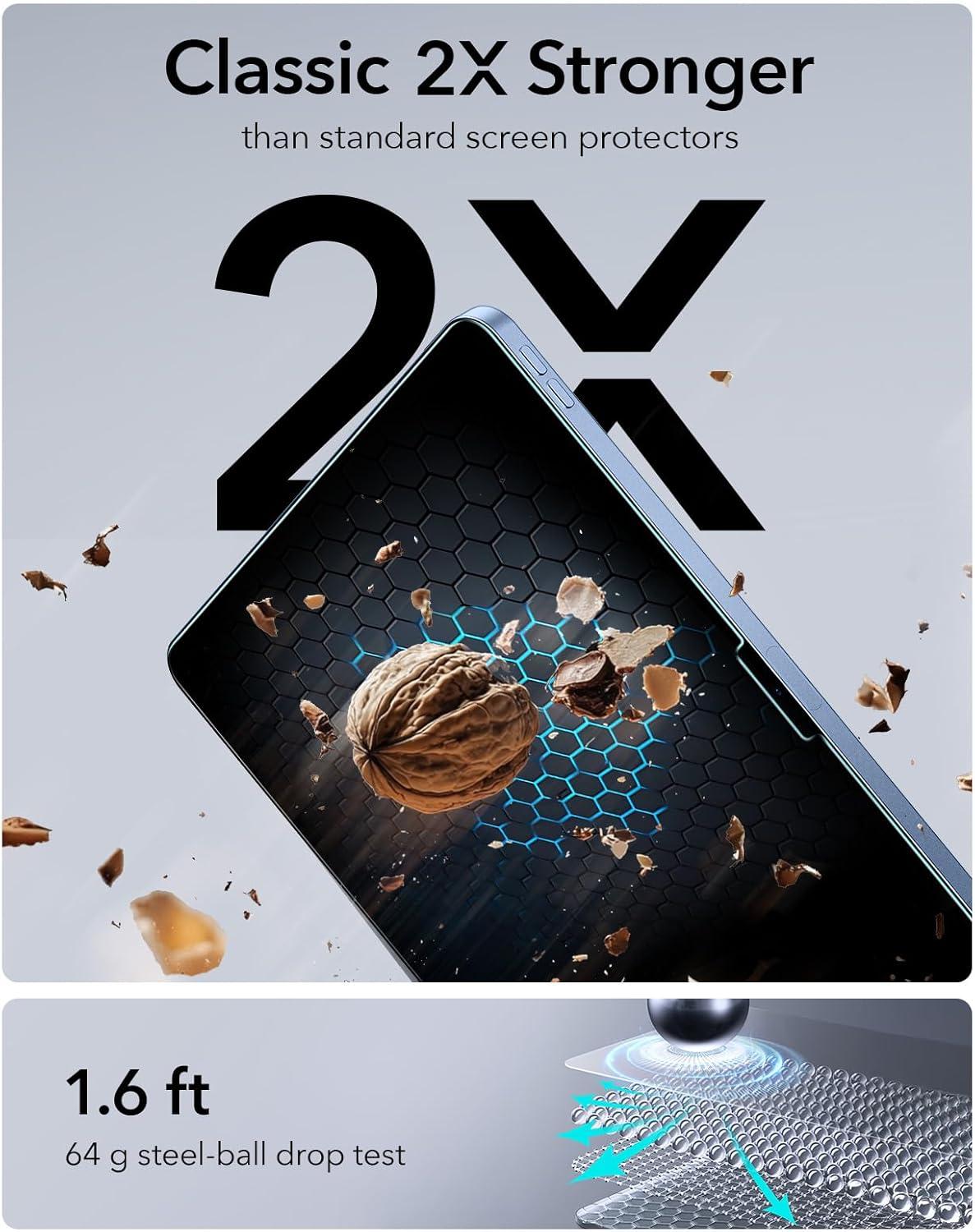 imageESR for iPad A16 11th10th Generation Case20252022 2 Pack Screen Protector