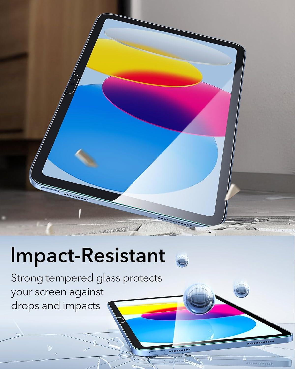 imageESR for iPad A16 11th10th Generation Case20252022109 Inch 2 Pack Screen Protector