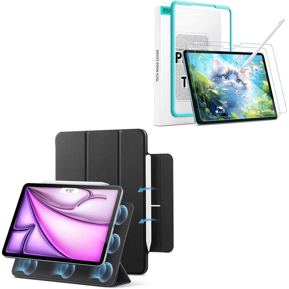 imageESR for iPad Air 13 Inch Case M3M2 20252024 iPad Pro 129 6th5th4th Gen 2 Pack PaperFeel Screen Protectors for iPad Air 13 Inch M3M2 7th6th Generation 20252024