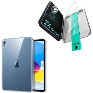 ESR for iPad (A16) 11th/10th Generation Case(2025/2022) + 2 Pack Screen Protector